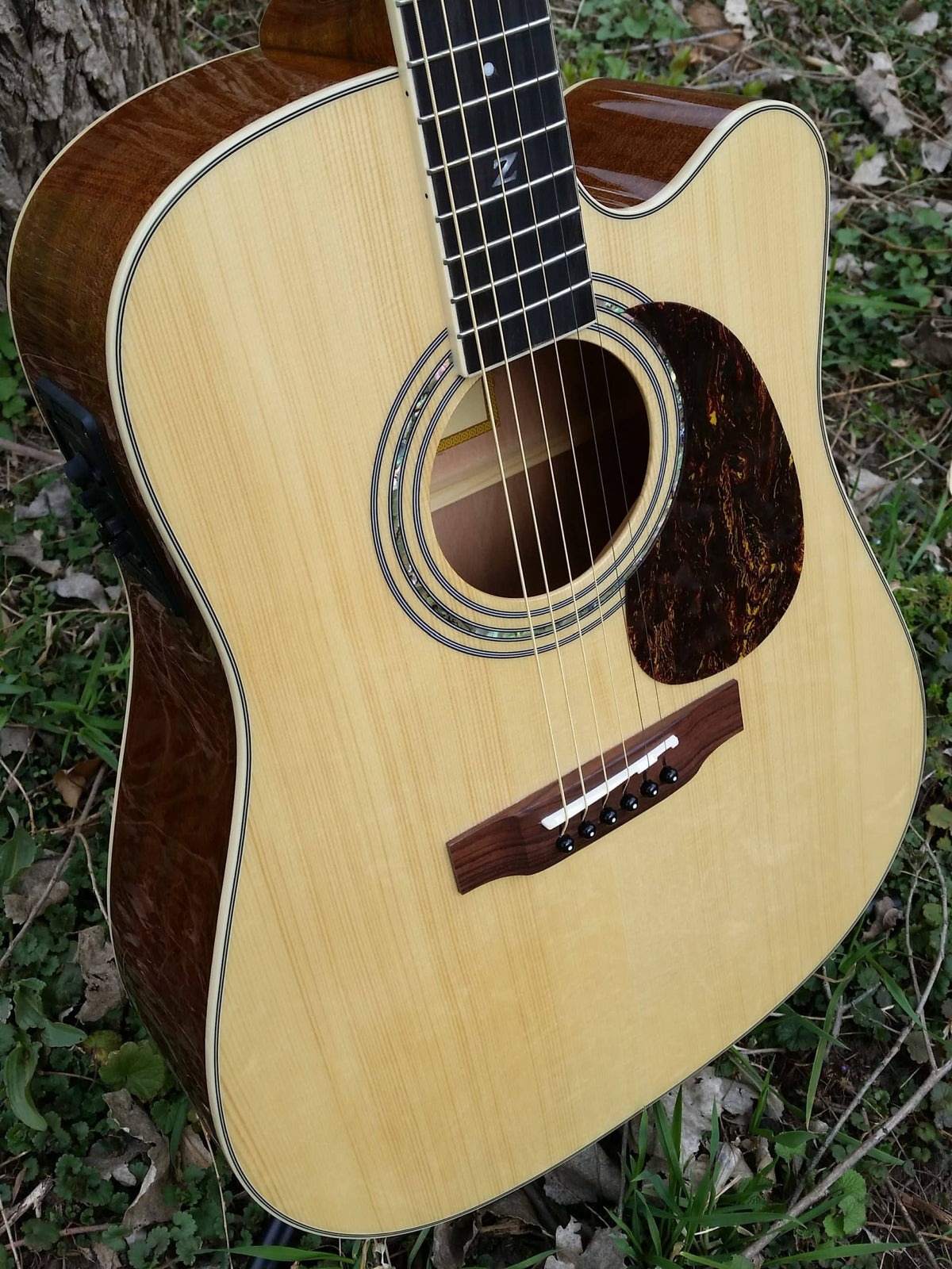 zad50ce natural guitar