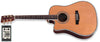 ZAD80CE Left Handed Solid Cedar/Rosewood Acoustic Electric "AURA" Pro Series