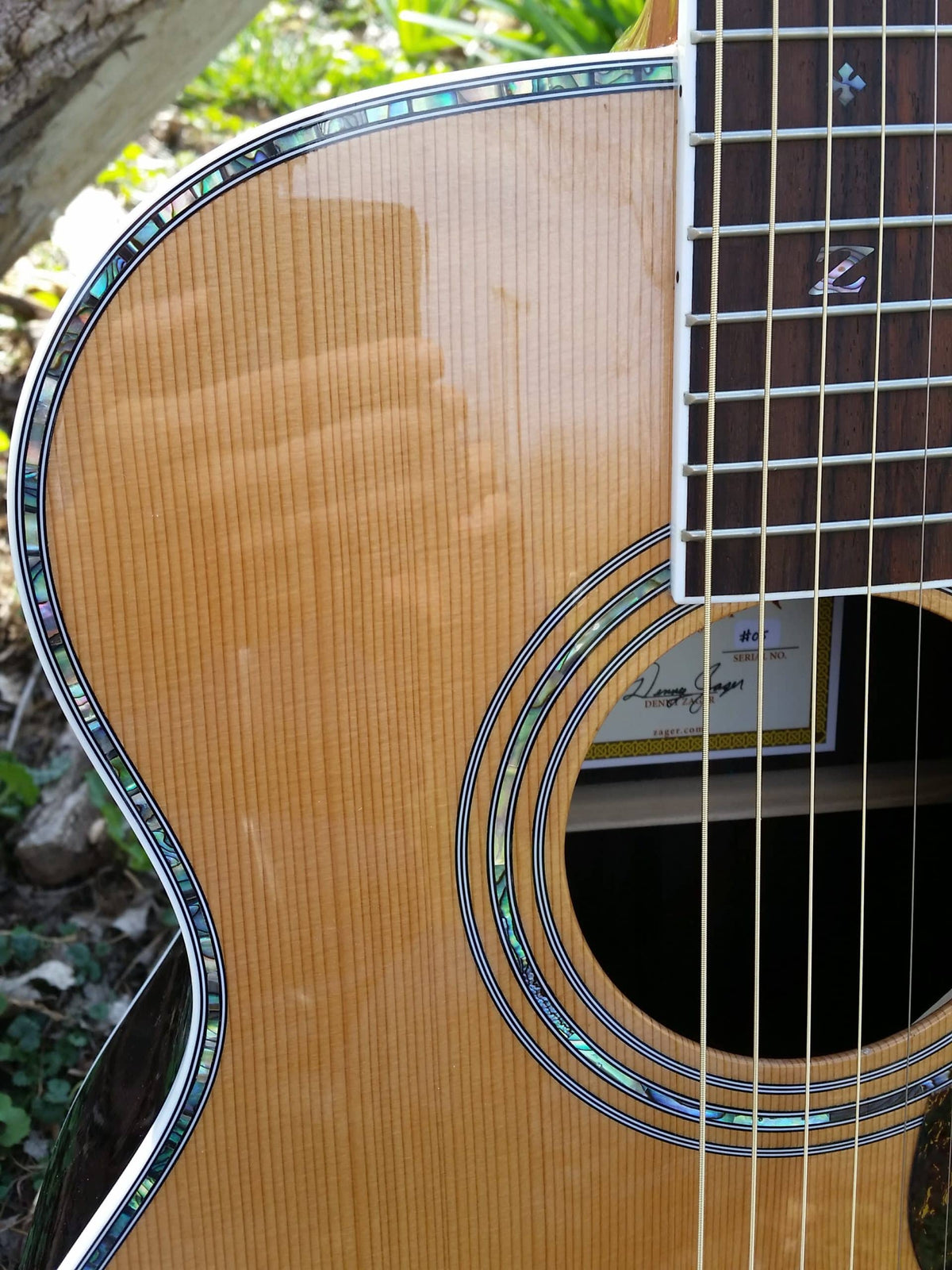 zad80ce solid rosewood acoustic guitar