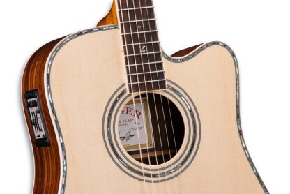 ZAD900CE Solid Spruce/Rosewood Acoustic Electric AURA Pro Series -Deal of the Day