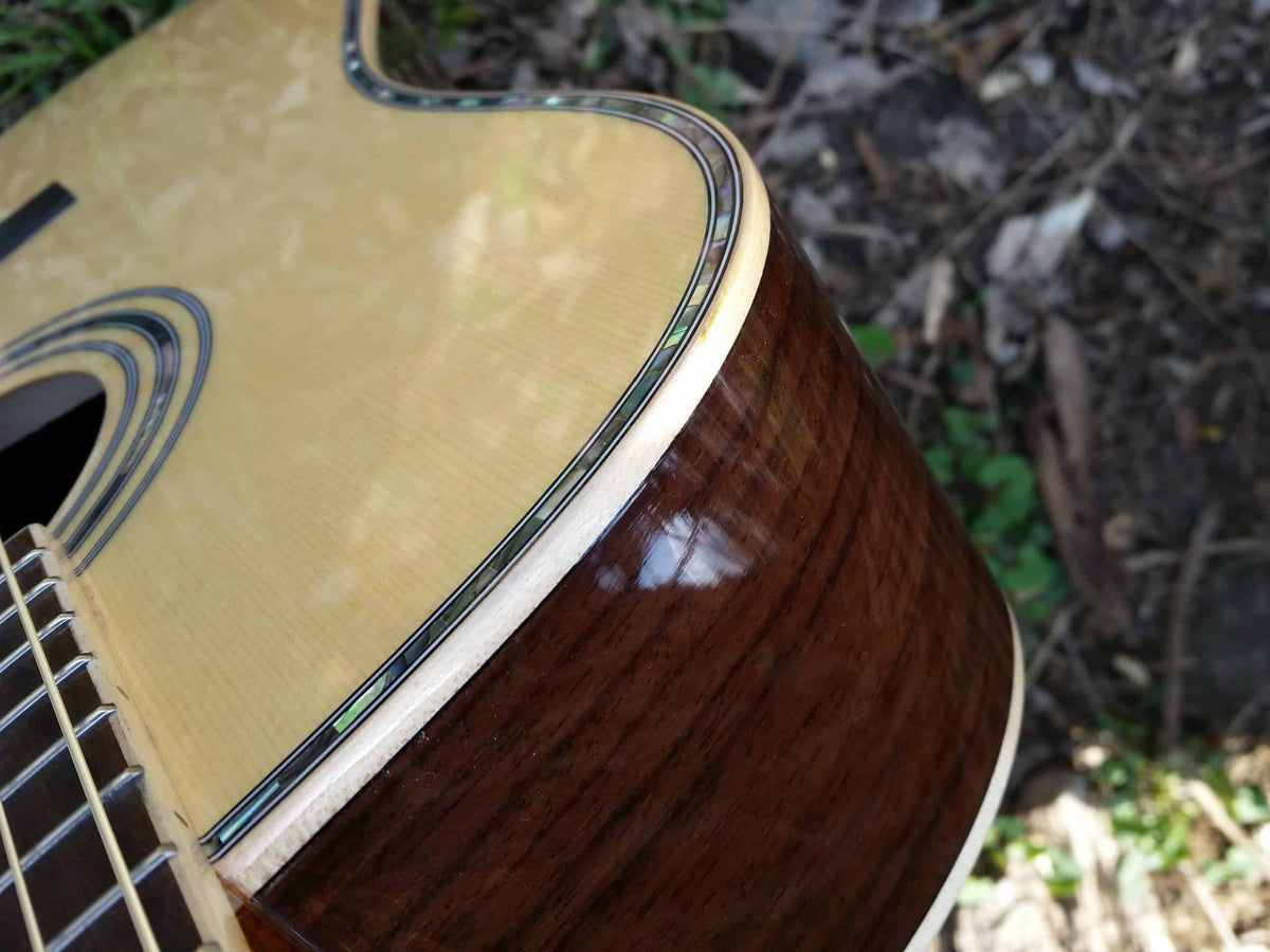 zad900ce solid spruce acoustic guitar