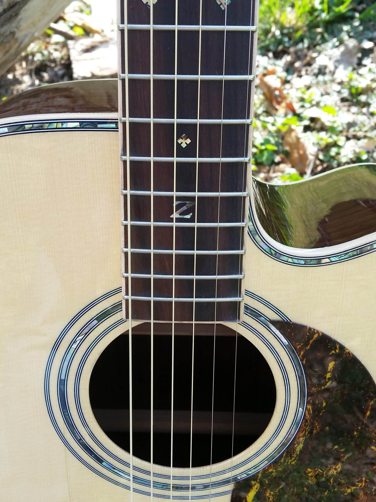 zad900ce solid spruce acoustic guitar