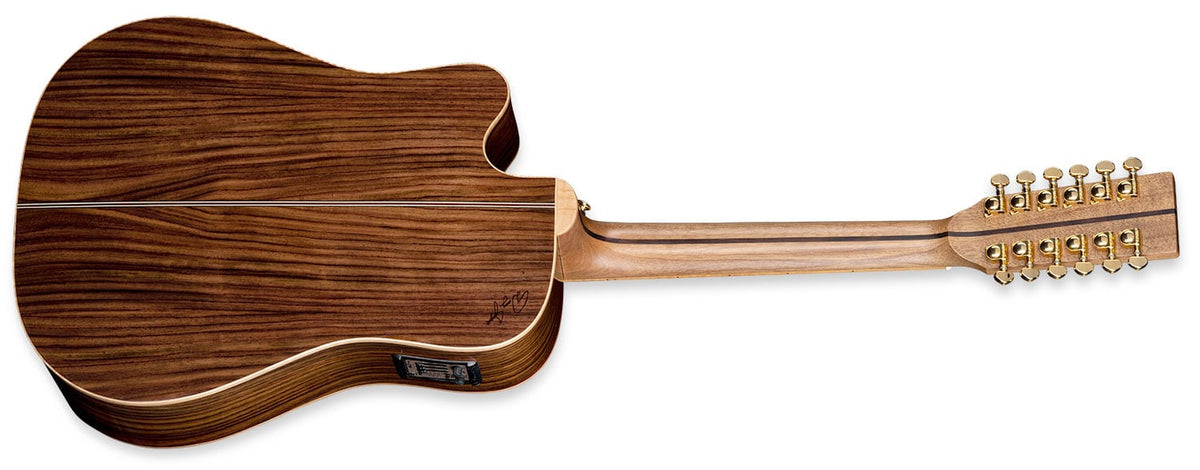 ZAD900CE 12 String Solid Spruce/Rosewood Acoustic Electric AURA Pro Series - DEAL OF THE DAY