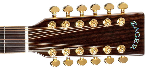 ZAD900CE 12 String Solid Spruce/Rosewood Acoustic Electric AURA Pro Series Tobacco Sunburst