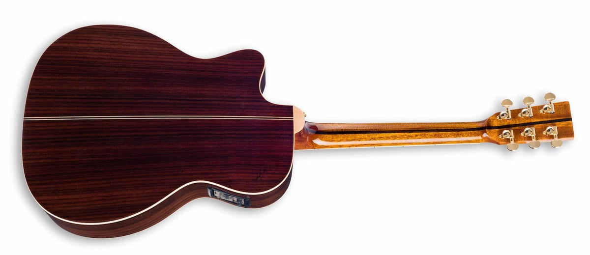 zad900ce solid spruce om size guitar