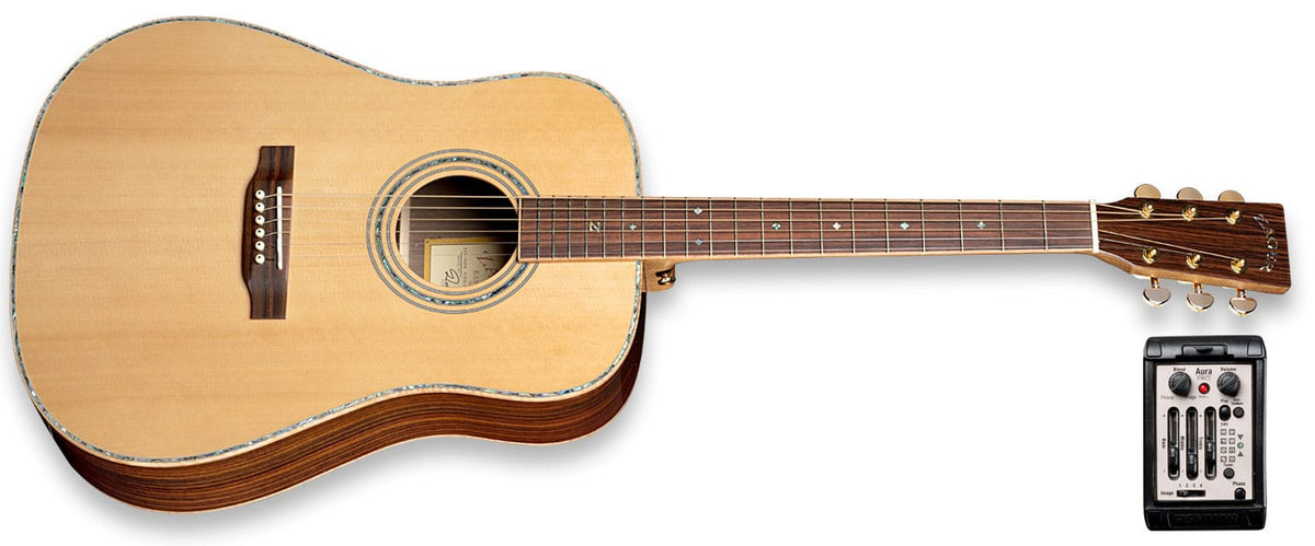 ZAD900E Solid Spruce/Rosewood Acoustic Electric AURA Pro Series Full Box Deal Of The Day
