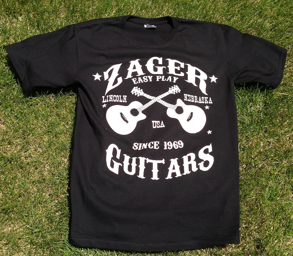 zager guitar t shirt
