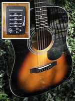 Zager EZ-Play ZAD20E Acoustic Electric Vintage Sunburst