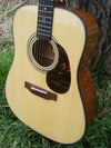 zad20 solid spruce acoustic guitar