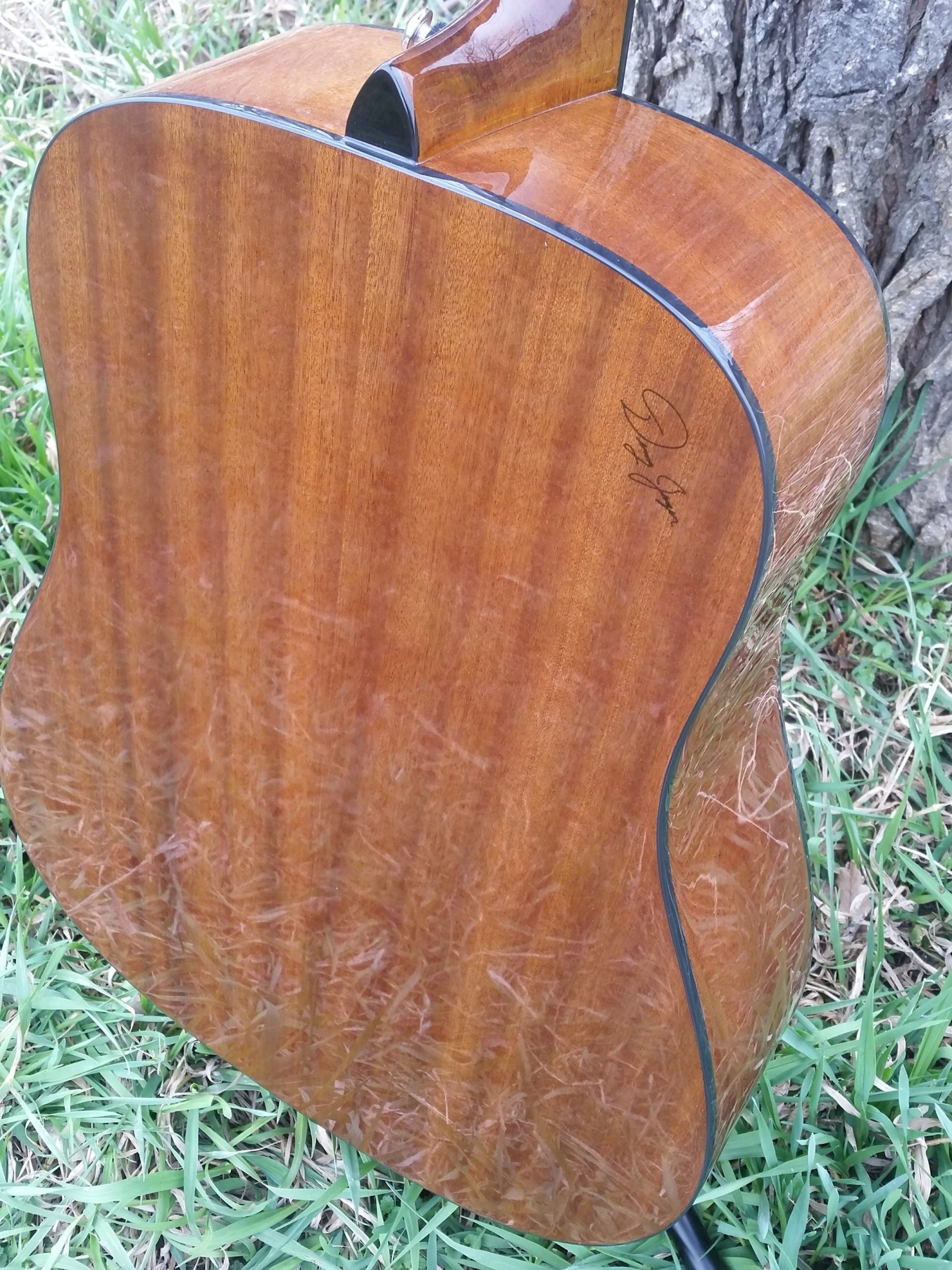 zad20 solid spruce acoustic guitar