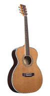 ZAD80 Solid Cedar/Rosewood Acoustic Pro Series Smaller "OM" Size