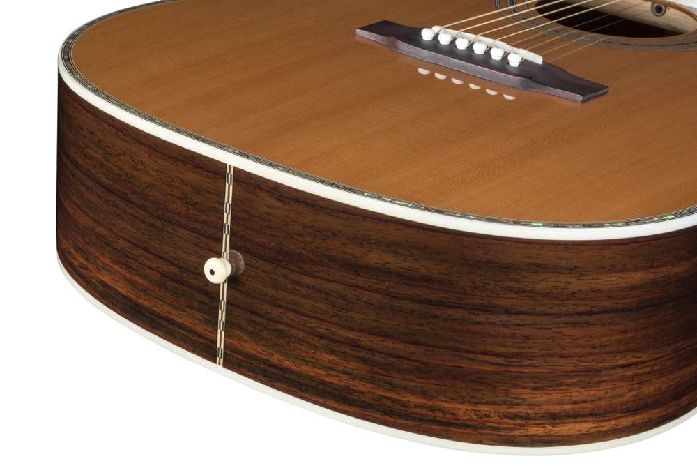 ZAD80 Solid Cedar/Rosewood Acoustic Pro Series Smaller "OM" Size