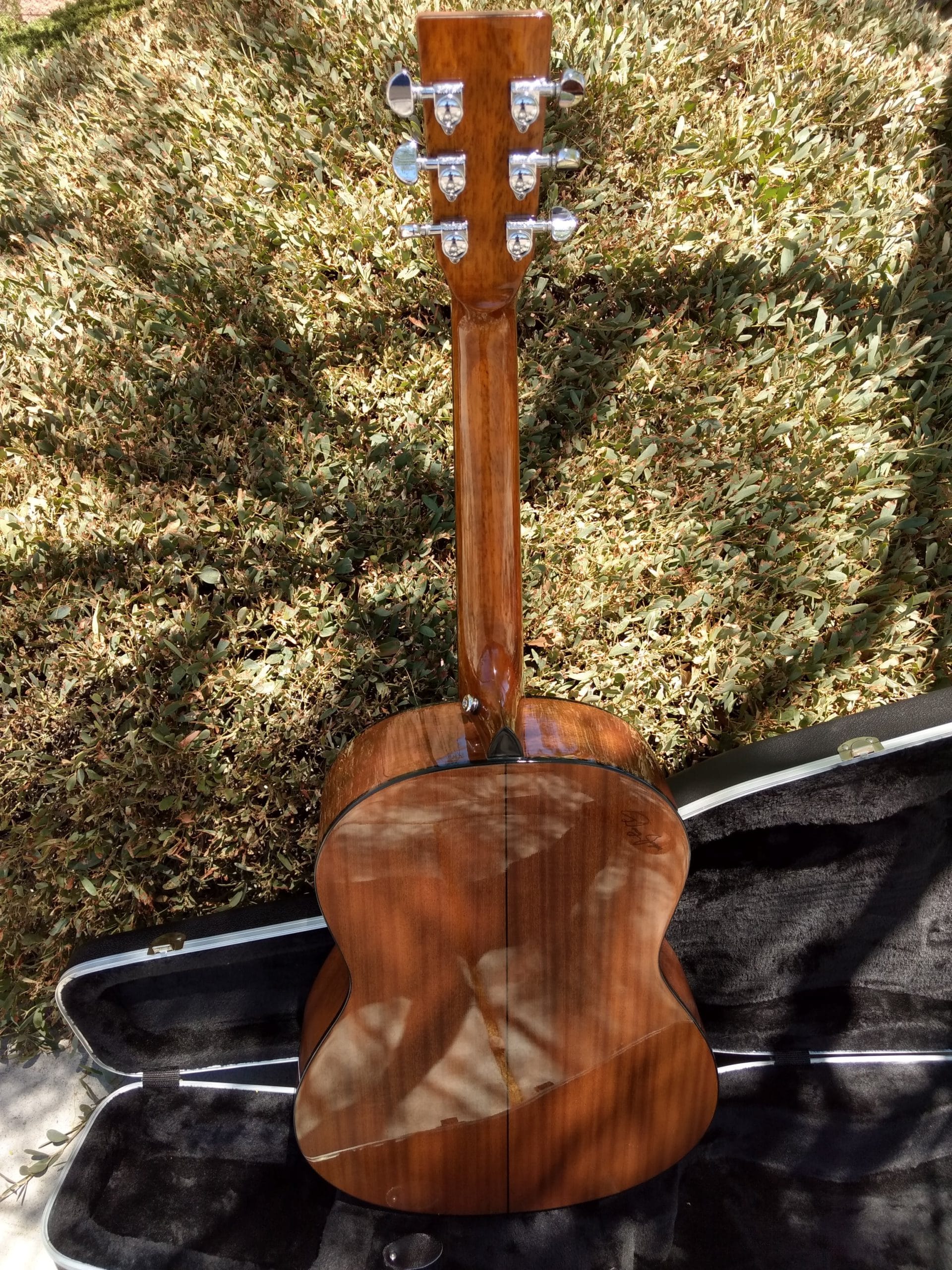 Parlor Size Solid African Mahogany Acoustic Electric (Discount)