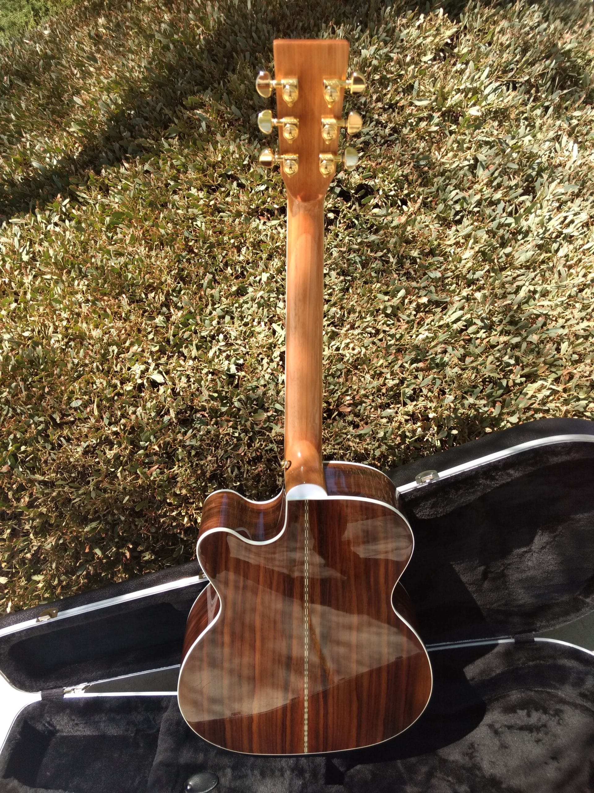 ZAD80CE Solid Cedar/Rosewood Acoustic Electric Pro Series Smaller "OM" Size (Discount)