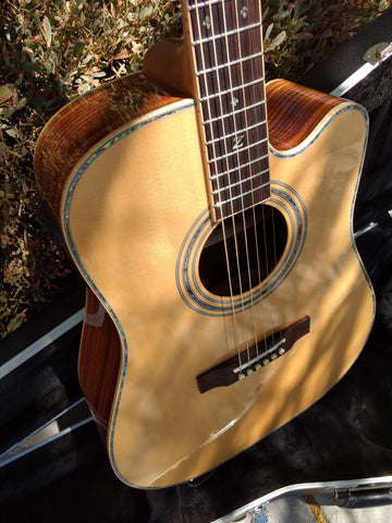 ZAD900CE Solid Spruce/Rosewood Acoustic Electric AURA Pro Series (Discount)