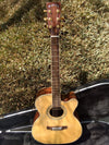 ZAD900CE Solid Spruce/Rosewood Acoustic Electric AURA Smaller "OM" Size (Discount)