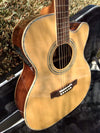 ZAD900CE Solid Spruce/Rosewood Acoustic Electric AURA Smaller "OM" Size (Discount)