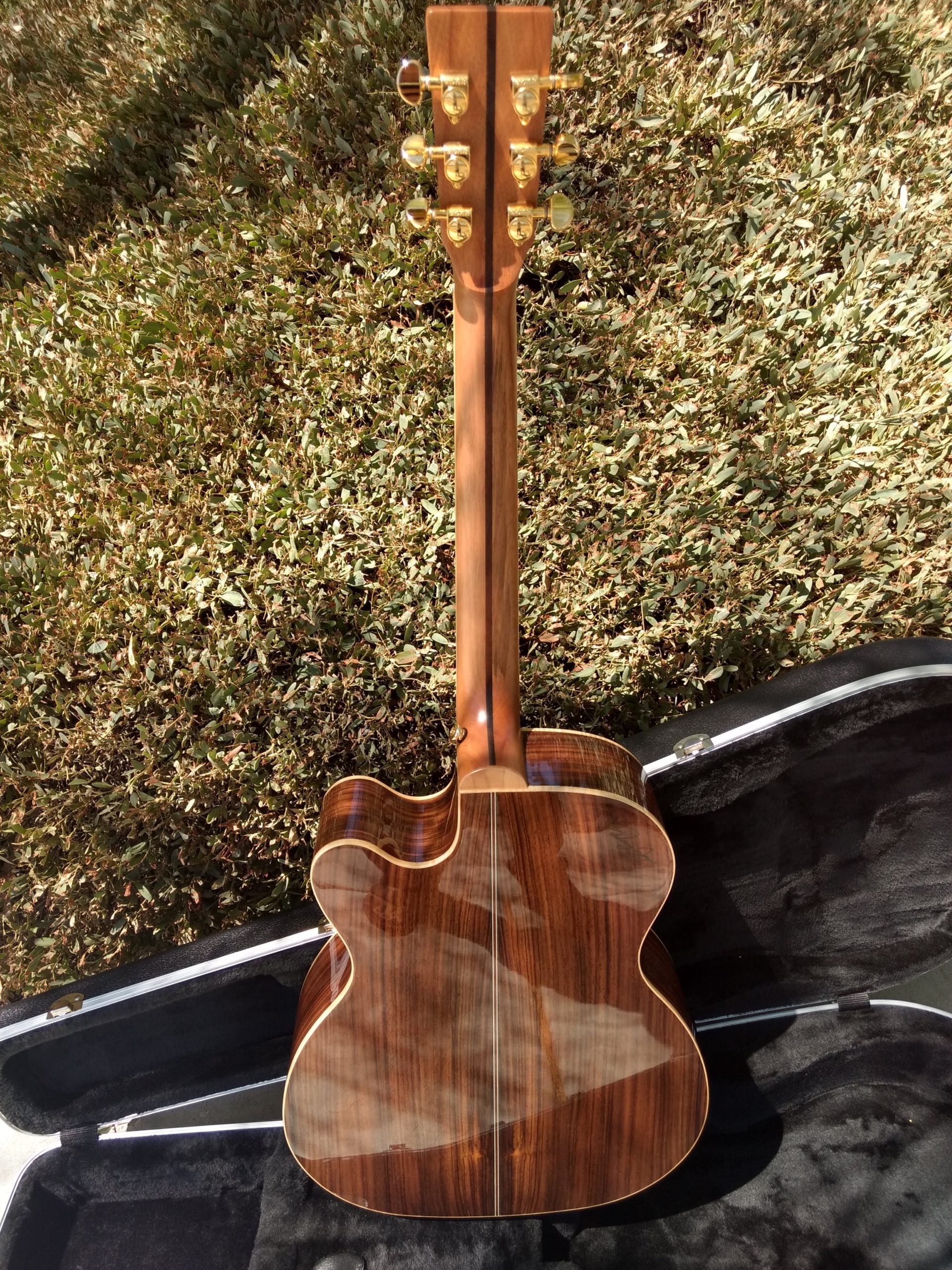 ZAD900CE Solid Spruce/Rosewood Acoustic Electric AURA Smaller "OM" Size (Discount)