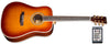 ZAD900E Solid Spruce/Rosewood Acoustic Electric AURA Pro Series Full Box 50th Anniversary Tobacco Sunburst