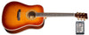 ZAD900E Solid Spruce/Rosewood Acoustic Electric AURA Pro Series Full Box 50th Anniversary Tobacco Sunburst
