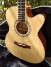 ZAD50CE Solid Spruce/Mahogany Acoustic Electric Smaller "OM" Size