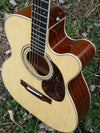 zad50ce solid spruce acoustic guitar