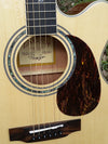 zad50ce solid spruce acoustic guitar