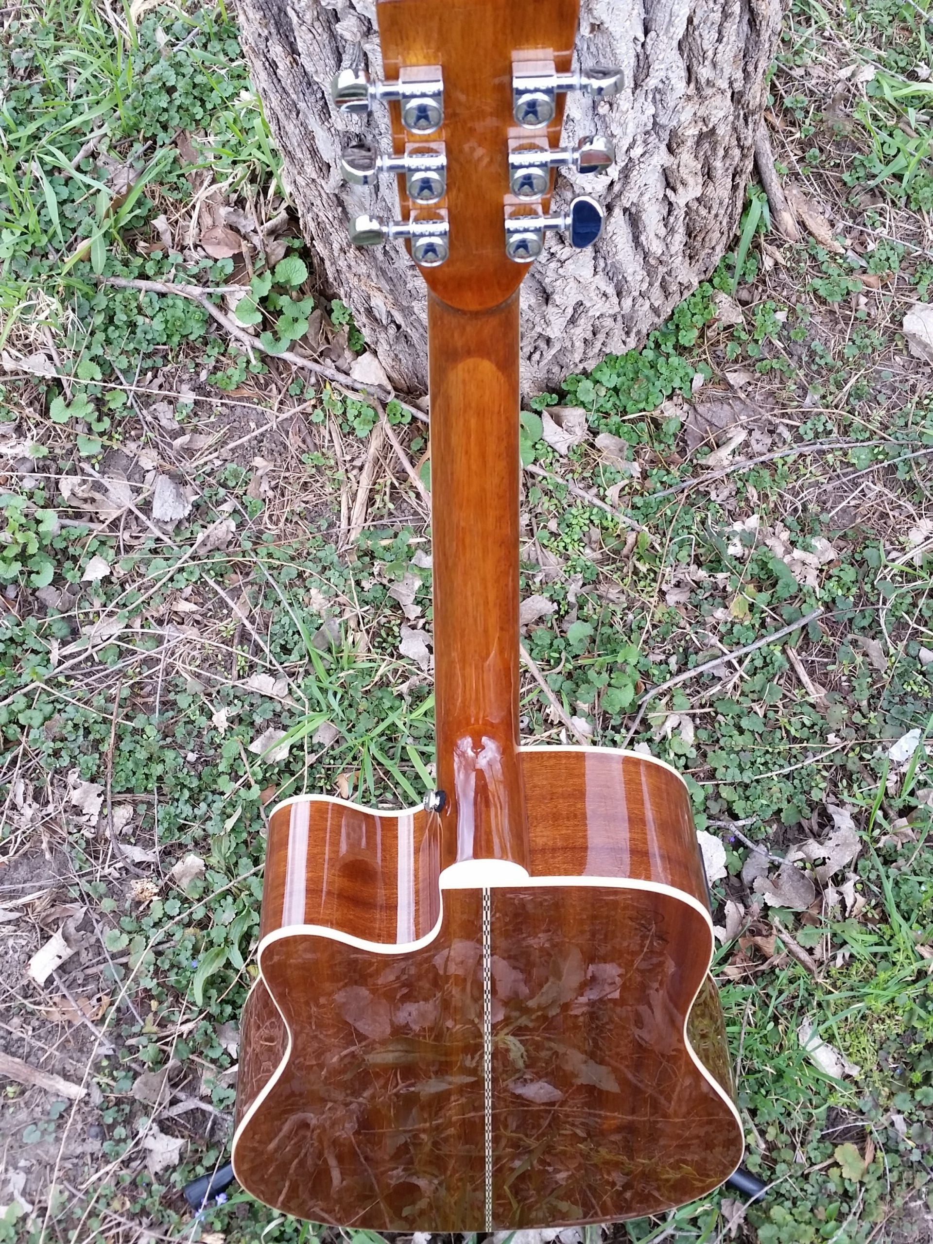 zad50ce sunburst guitar