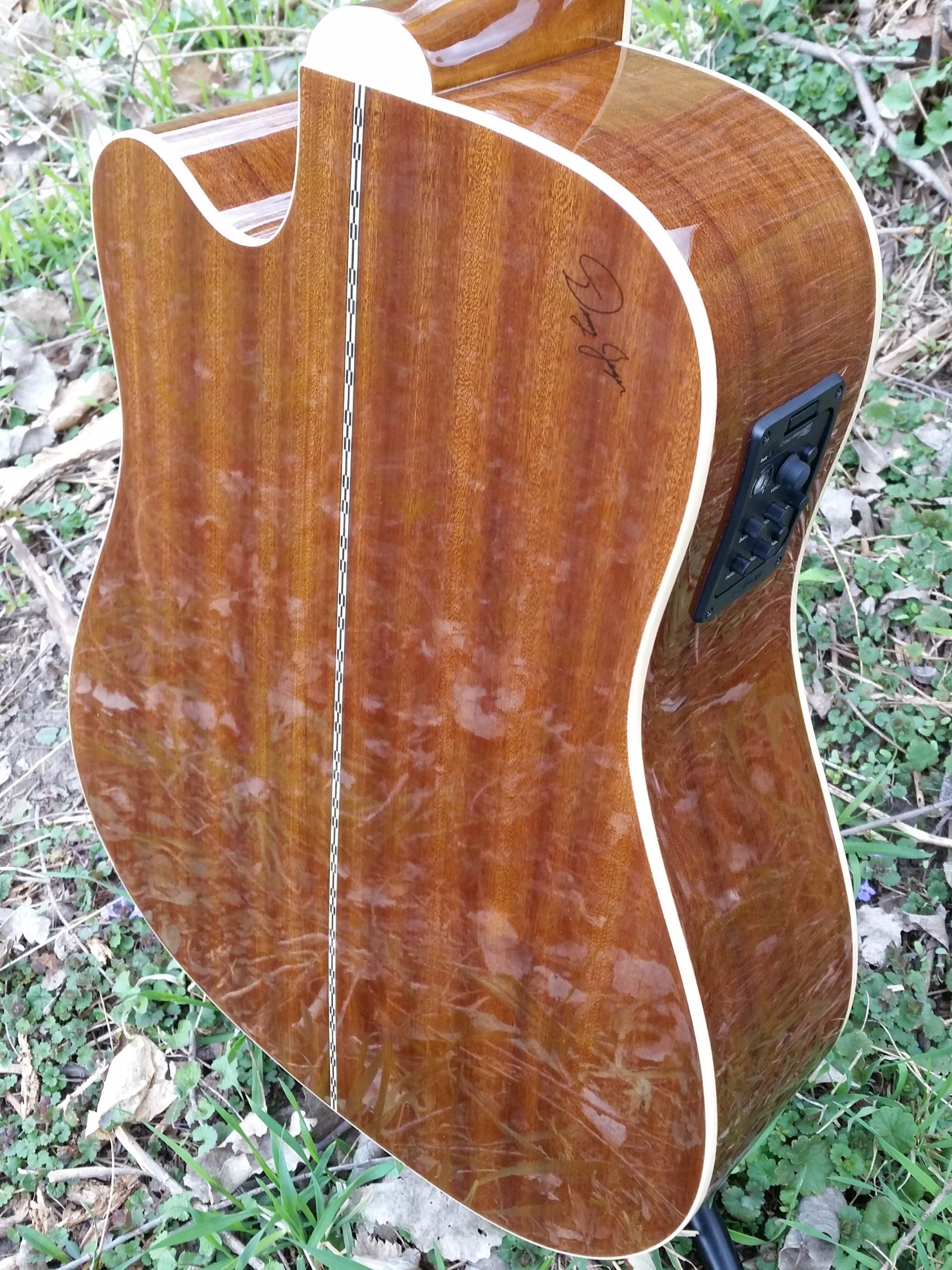 zad50ce sunburst guitar