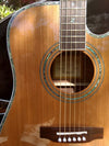 ZAD80CE Solid Cedar/Rosewood Acoustic Electric "AURA" Pro Series