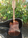 ZAD900CE 12 String Solid Spruce/Rosewood Acoustic Electric AURA Pro Series