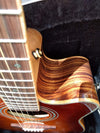 ZAD900CE Solid Spruce/Rosewood Acoustic Electric AURA Pro Series 50th Anniversary Tobacco Sunburst