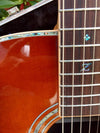 ZAD900CE Solid Spruce/Rosewood Acoustic Electric AURA Pro Series 50th Anniversary Tobacco Sunburst
