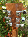 Parlor Size Solid African Mahogany Acoustic Electric