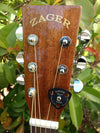 Travel Size Solid African Mahogany Electric
