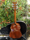 Travel Size Solid African Mahogany Electric